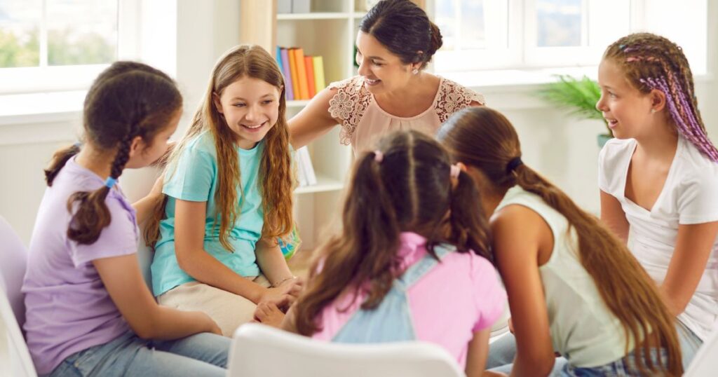 healthy body image for girls with Girls on Fire confidence programming