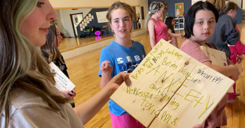 girls leadership programs Alberta with Girls On Fire confidence programming